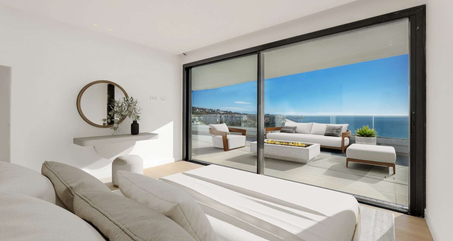 Imponerande nybyggd takvåning med otrolig havsutsikt!