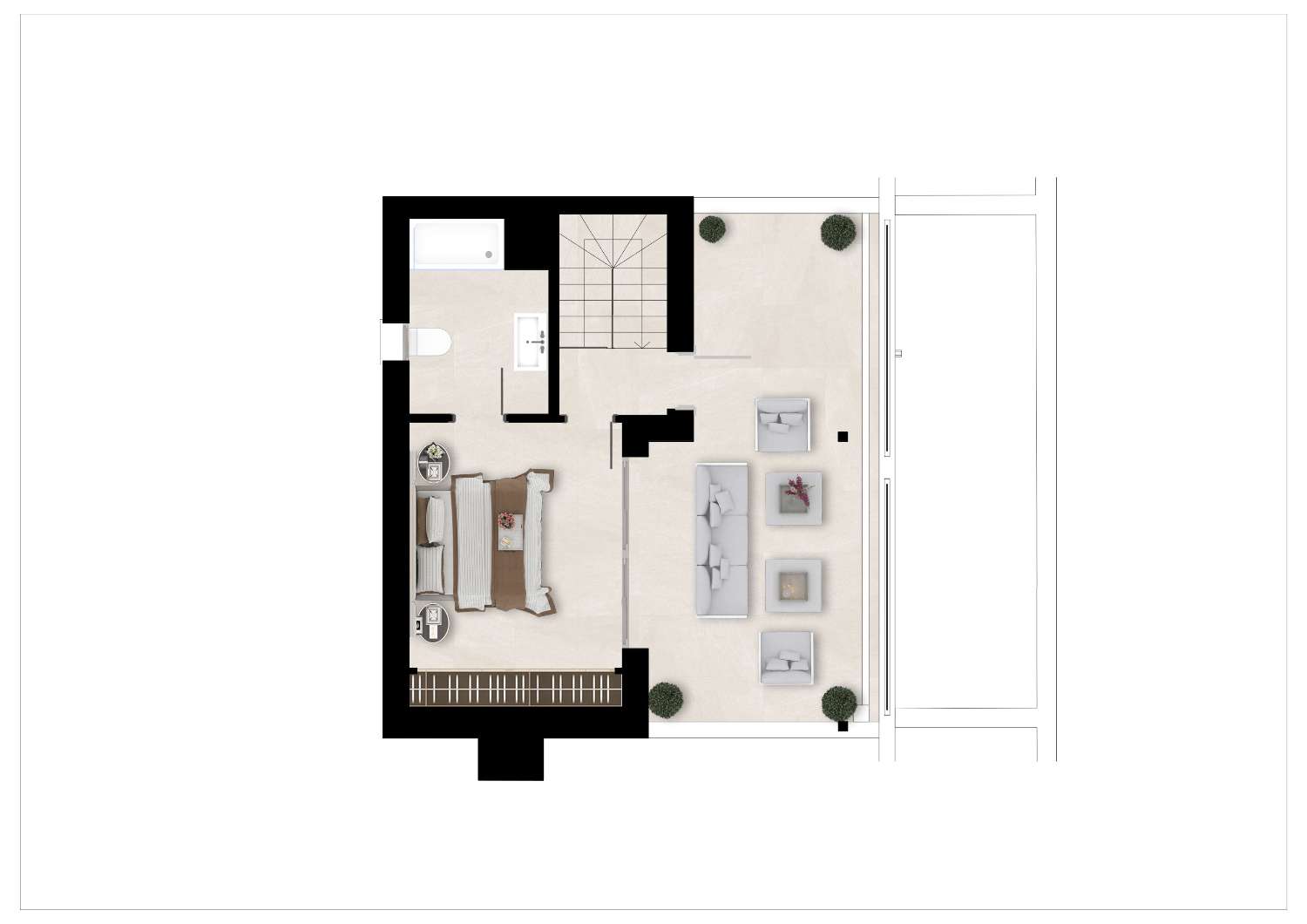 Rymliga lägenheter med 2 och 3 sovrum i La Cala Golf!