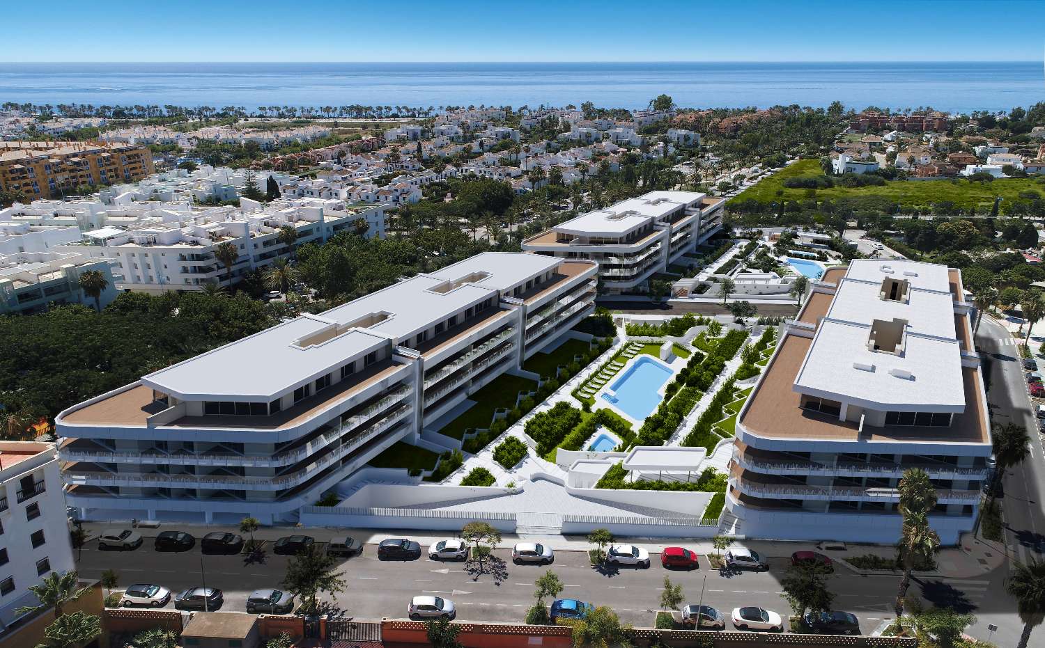 Amplios pisos y áticos de nueva construcción cerca de la playa y de Puerto Banús!