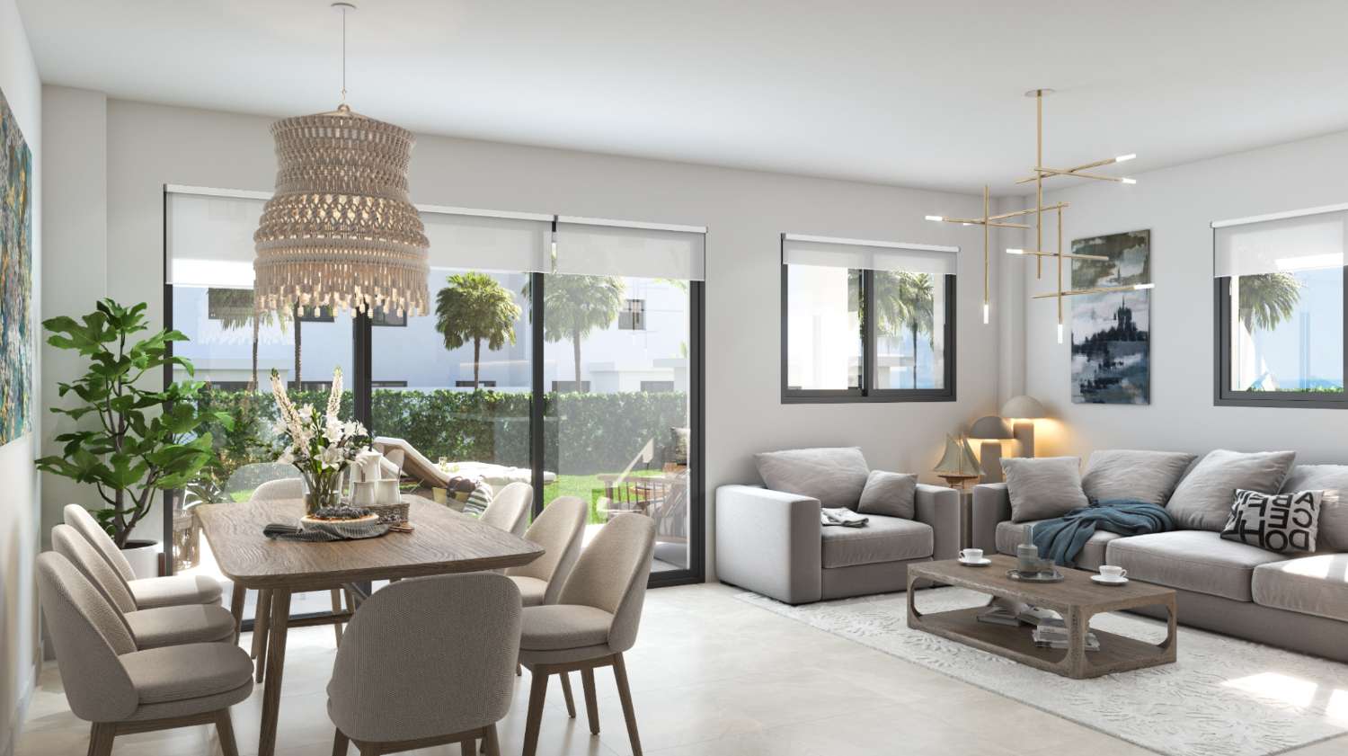 Amplias viviendas de nueva construcción en Mijas Costa!