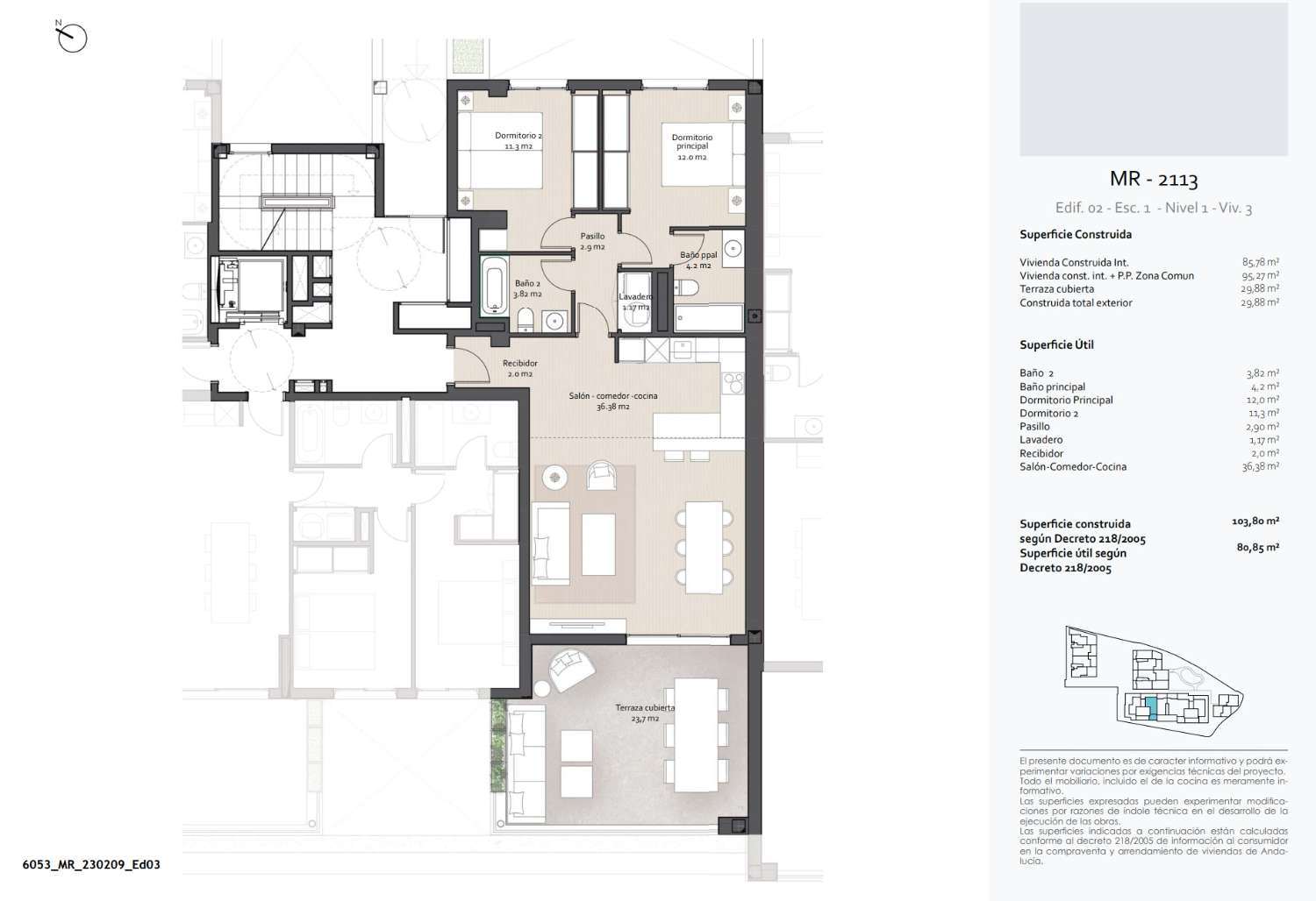Nur noch 2 Wohnungen verfügbar! Wohnungen mit Panoramablick aufs Meer.