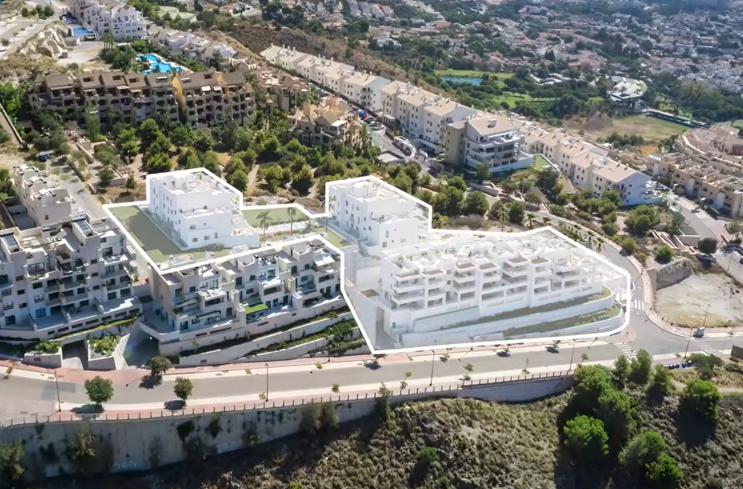 Nur noch 2 Wohnungen verfügbar! Wohnungen mit Panoramablick aufs Meer.