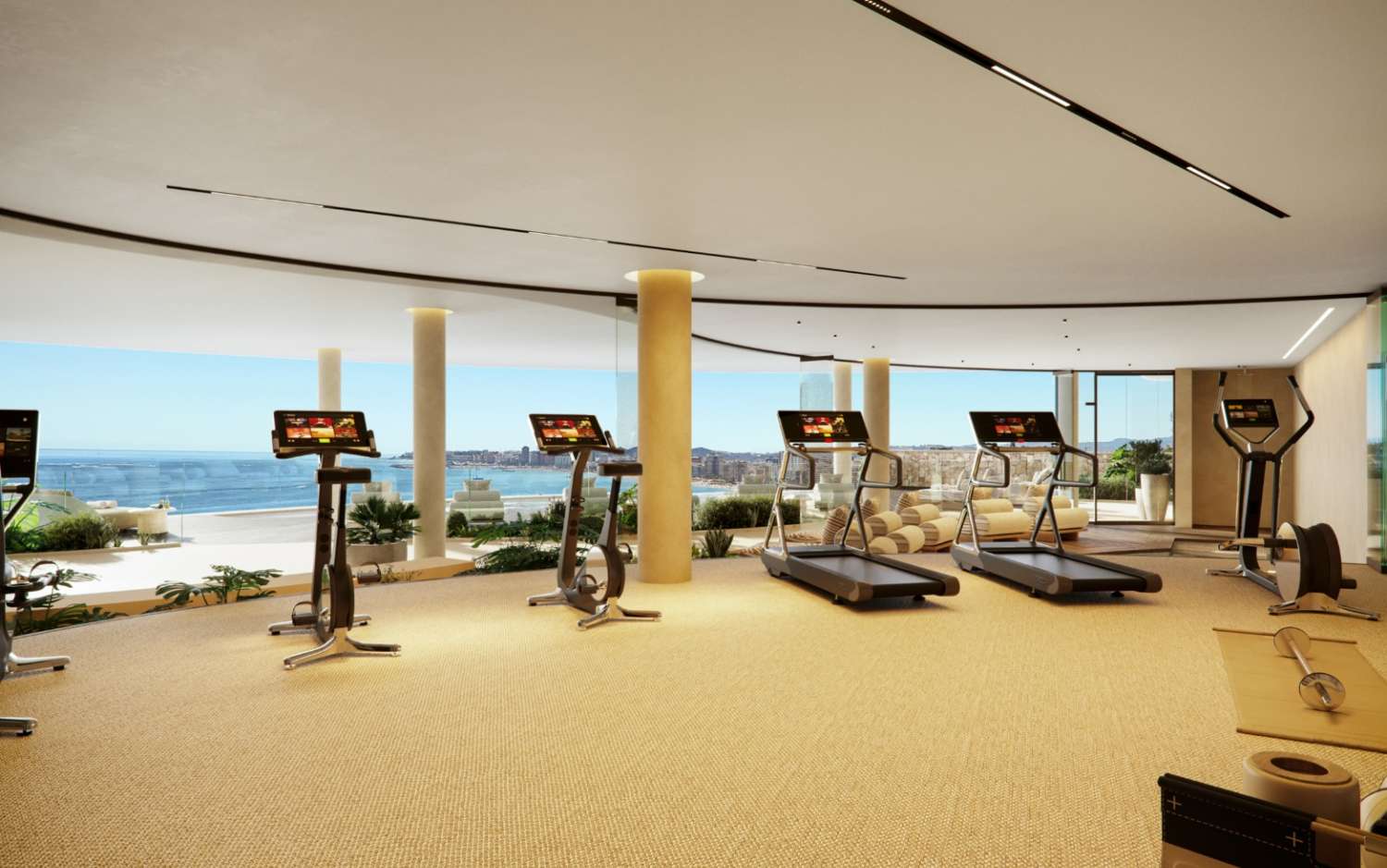 Hermosos apartamentos con vistas al mar en Carvajal a un paso de la playa!