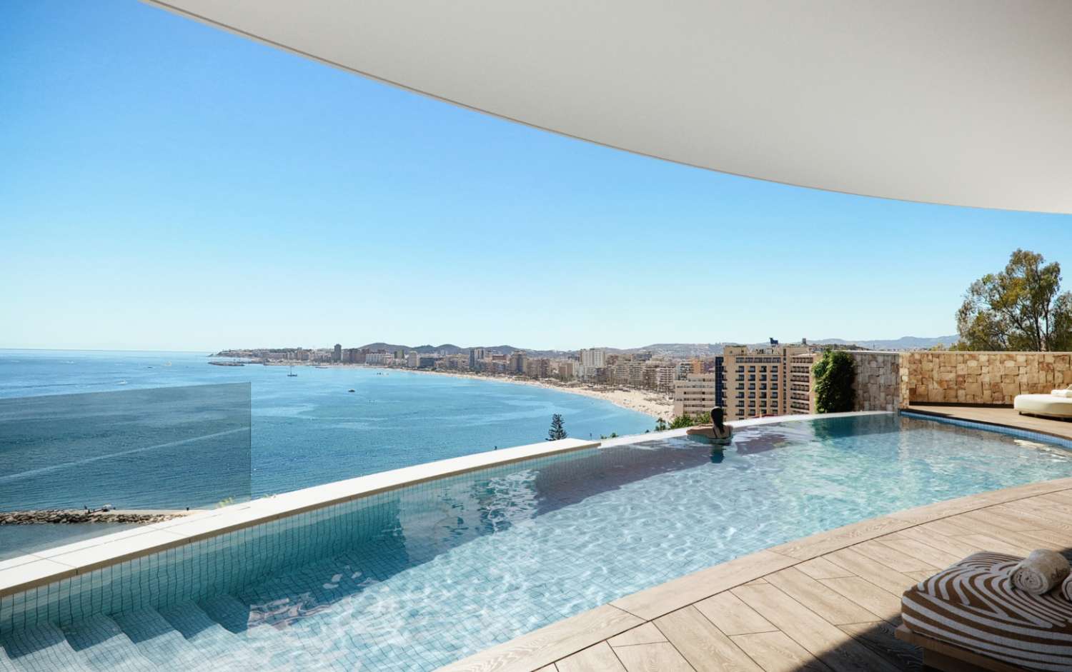 Hermosos apartamentos con vistas al mar en Carvajal a un paso de la playa!