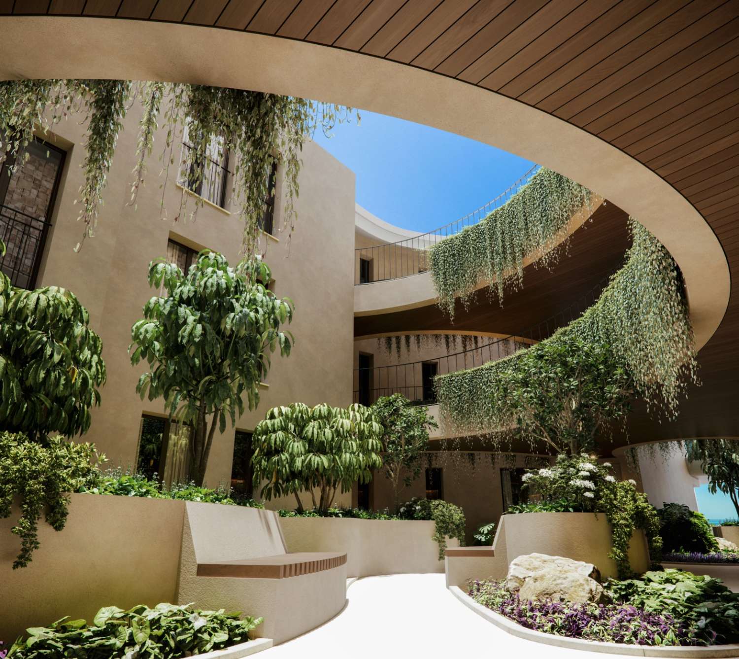 Hermosos apartamentos con vistas al mar en Carvajal a un paso de la playa!