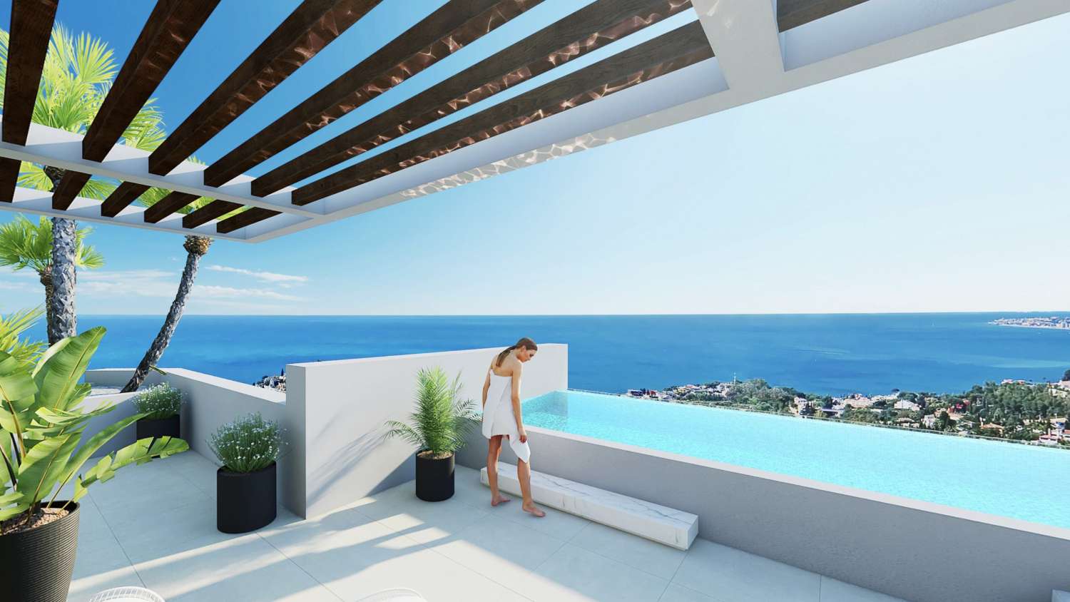 Ausgezeichnete Luxus-Häuser mit herrlichem Meerblick!