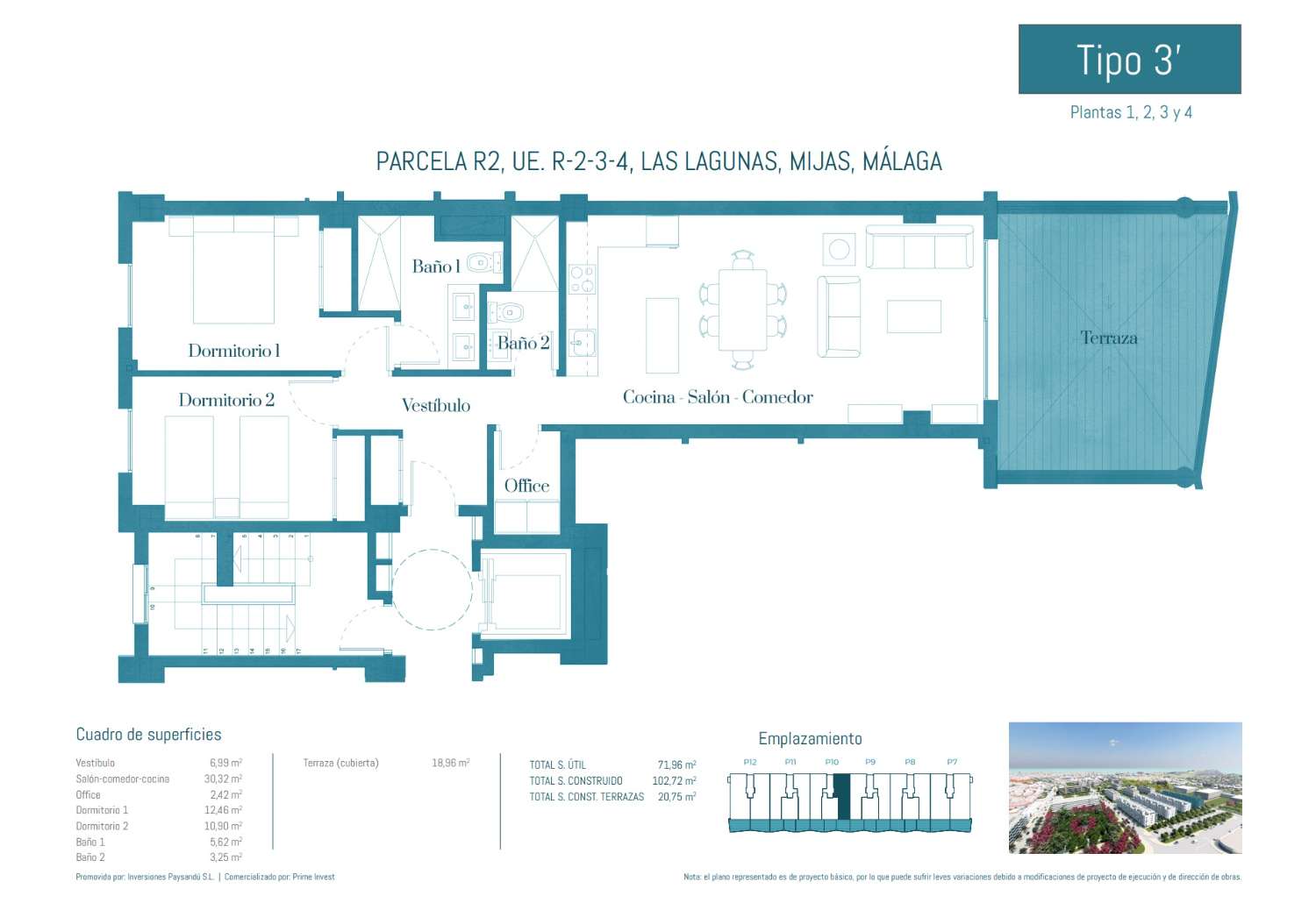 Ausgezeichnete Neubauwohnungen in Las Lagunas, Mijas Costa!