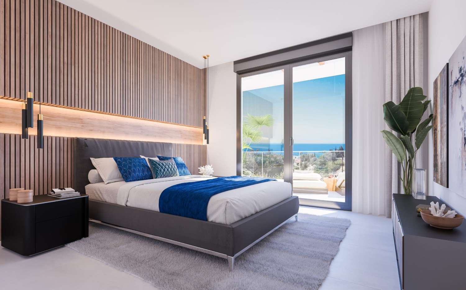 Excellent apartments with sea views in Alto de Los Monteros!