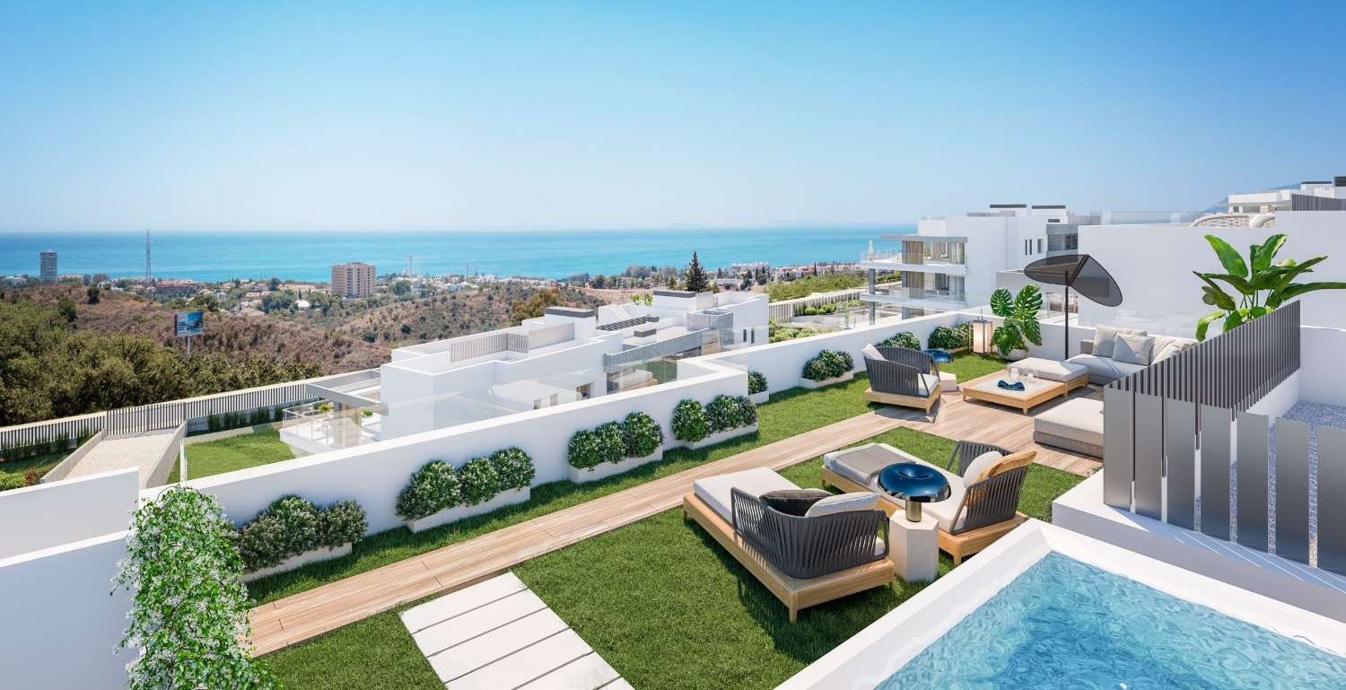 Excellent apartments with sea views in Alto de Los Monteros!