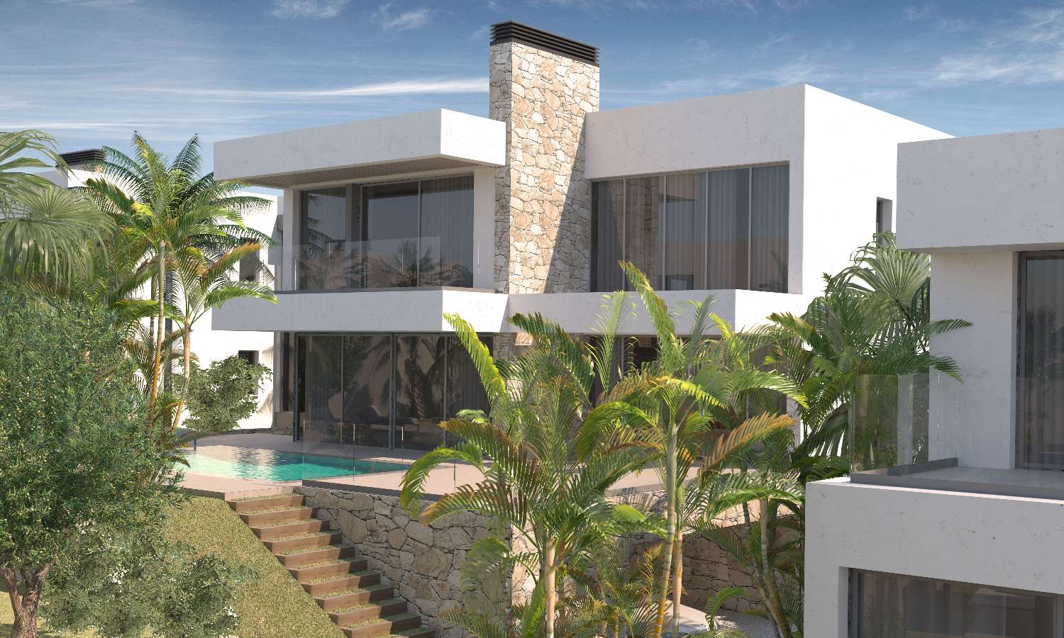 Excellent independent villas 100 meters from the beach!