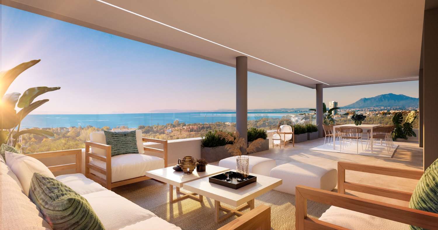 Appartements de luxe spacieux à Marbella!