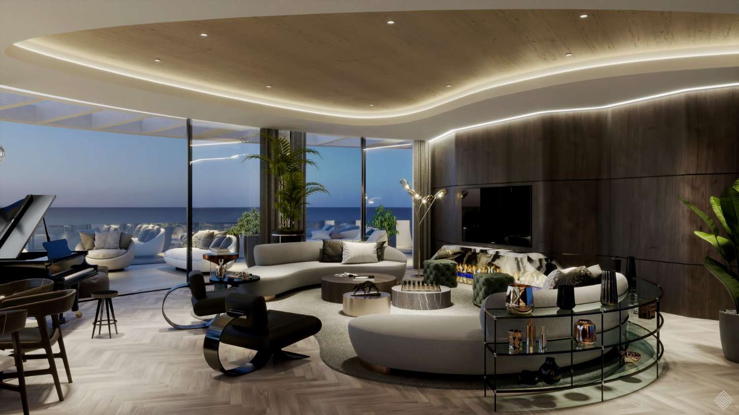 Impressive apartment with 360º panoramic views!