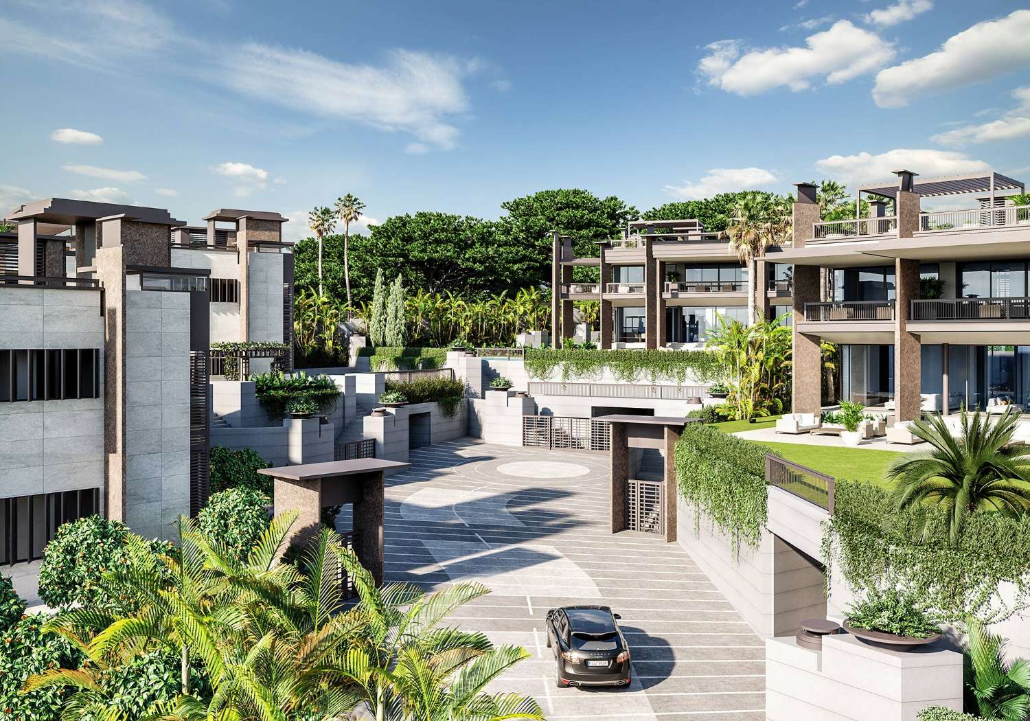 距離馬貝拉 (Marbella) 巴努斯 (Puerto Banús) 很近的獨家豪華別墅！