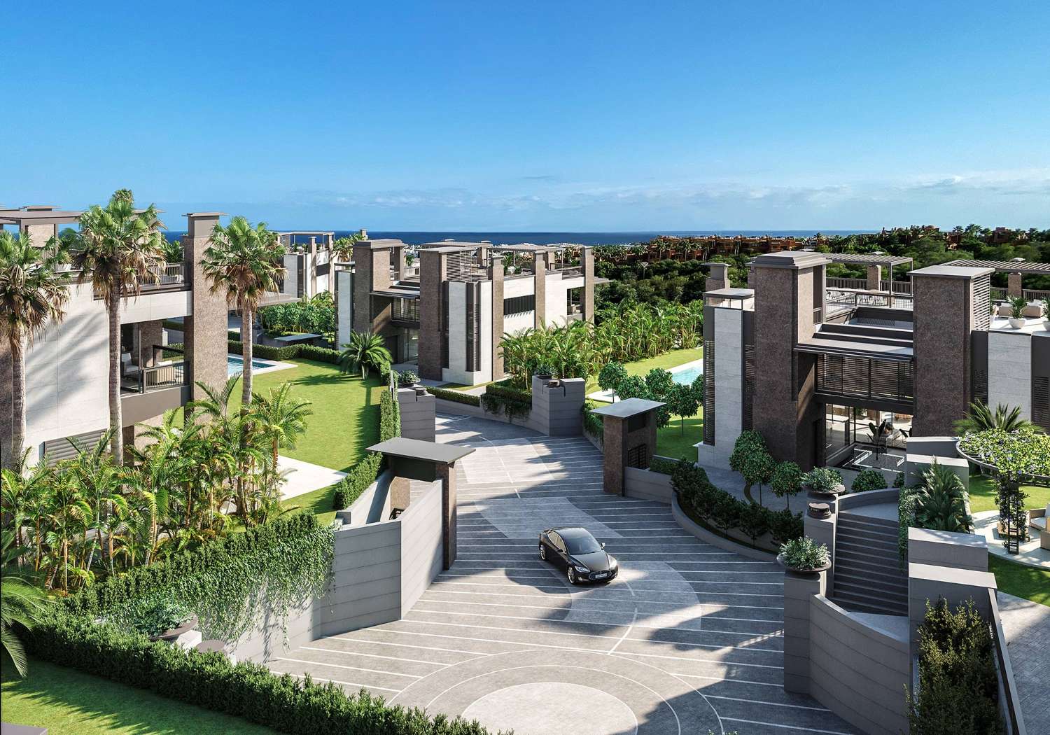距離馬貝拉 (Marbella) 巴努斯 (Puerto Banús) 很近的獨家豪華別墅！