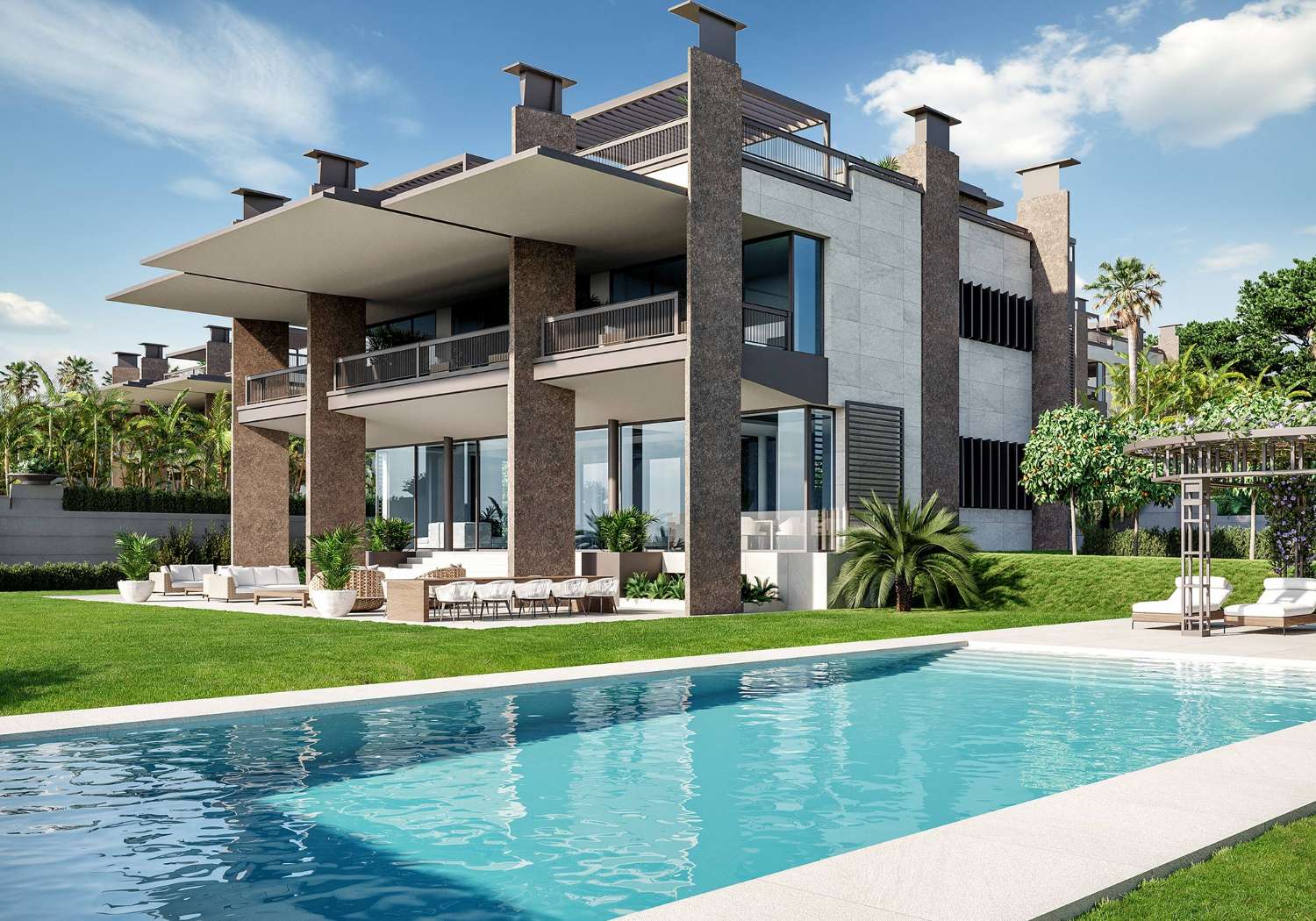 Exclusivas villas de lujo muy cerca de Puerto Banús, Marbella!