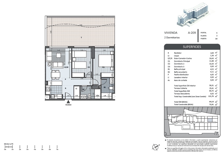 Terraced apartment in Fuengirola Ref 33 - Fuengirola