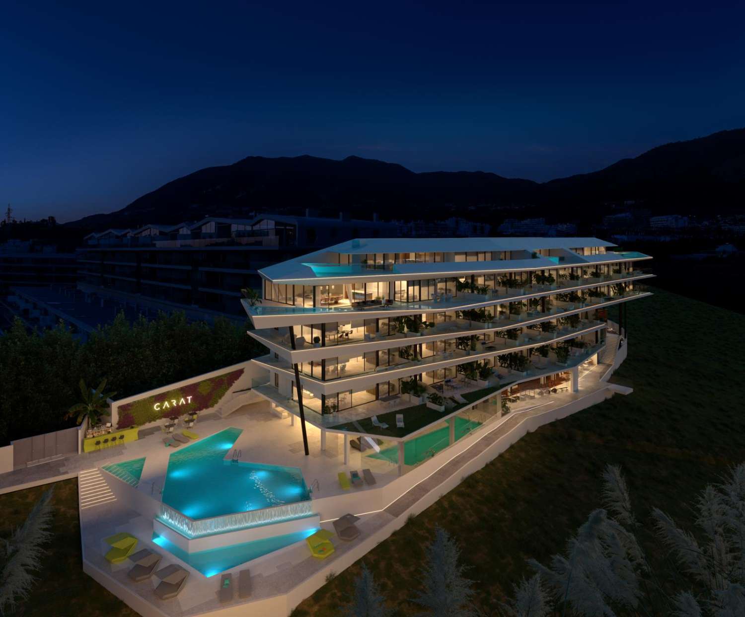 Impressionnant penthouse de nouvelle construction avec une vue imprenable sur la mer!