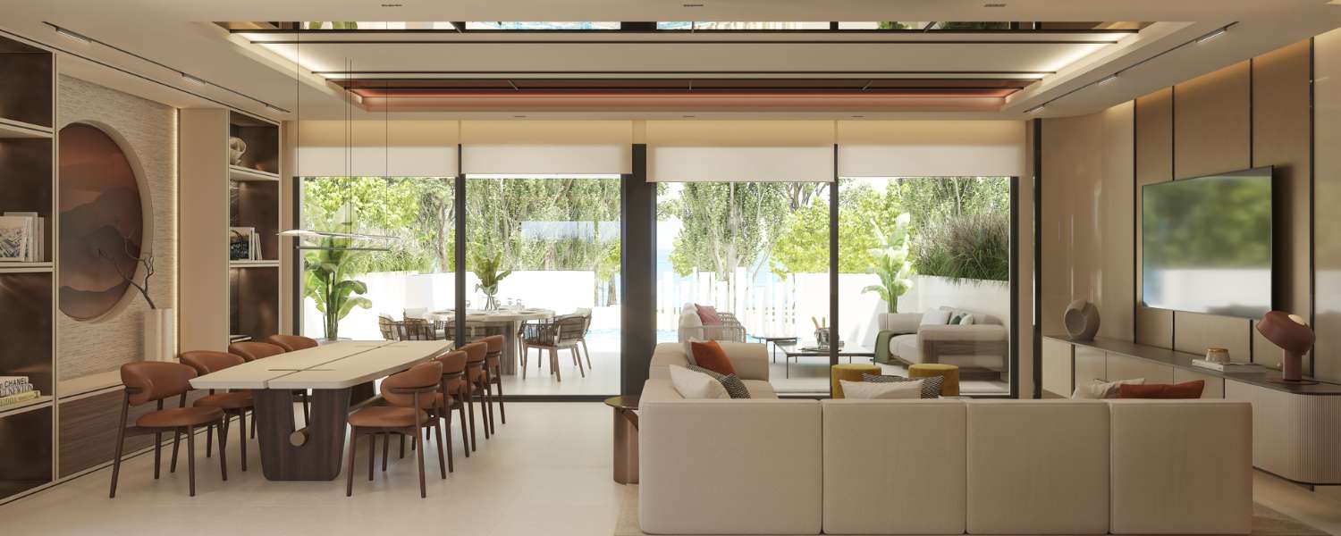 Exclusive homes on the beachfront, Las Chapas, Marbella!