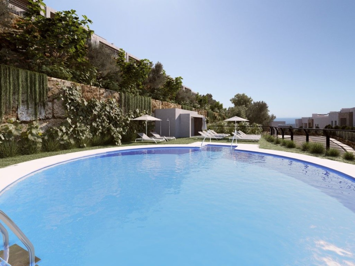 Belles maisons de ville avec vue panoramique à Sierra Blanca, Istán!