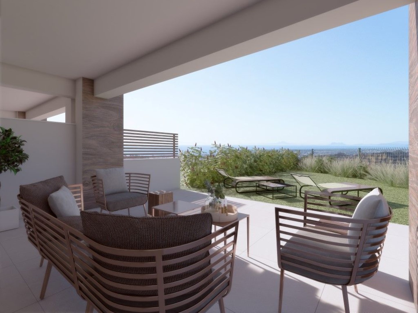 Belles maisons de ville avec vue panoramique à Sierra Blanca, Istán!