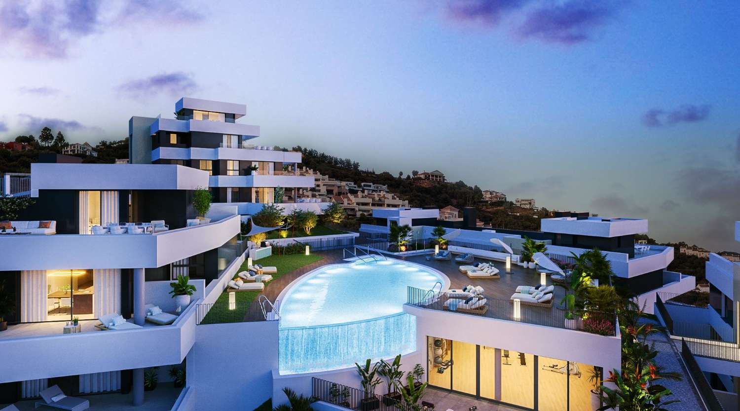 Spacious and bright apartments with sea views in Marbella!