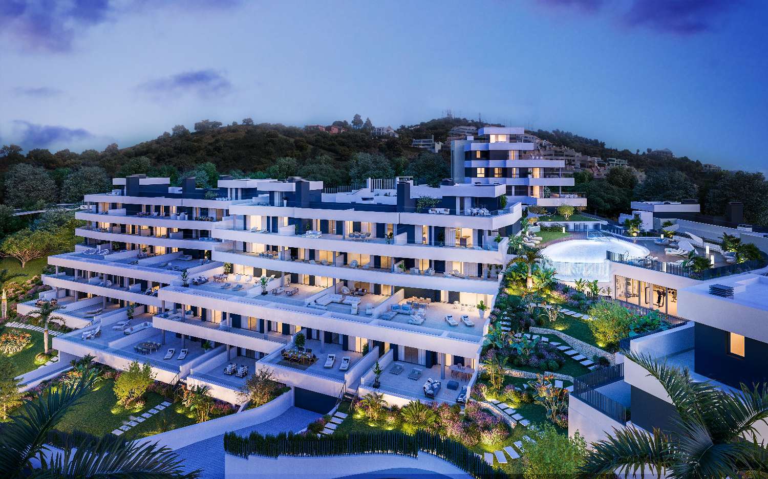 Appartements spacieux et lumineux avec vue sur la mer à Marbella!