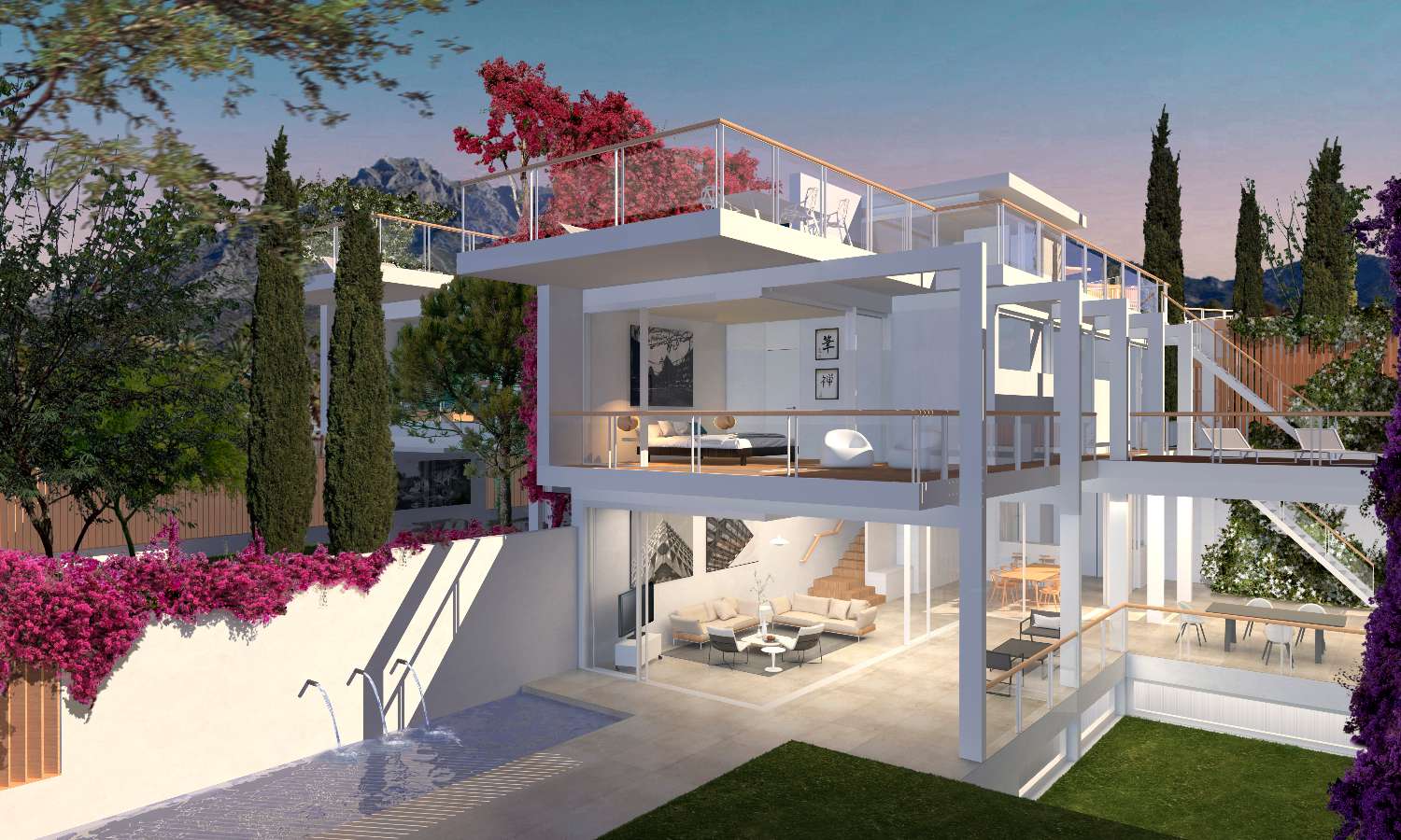 Excellentes villas de nouvelle construction à Marbella!