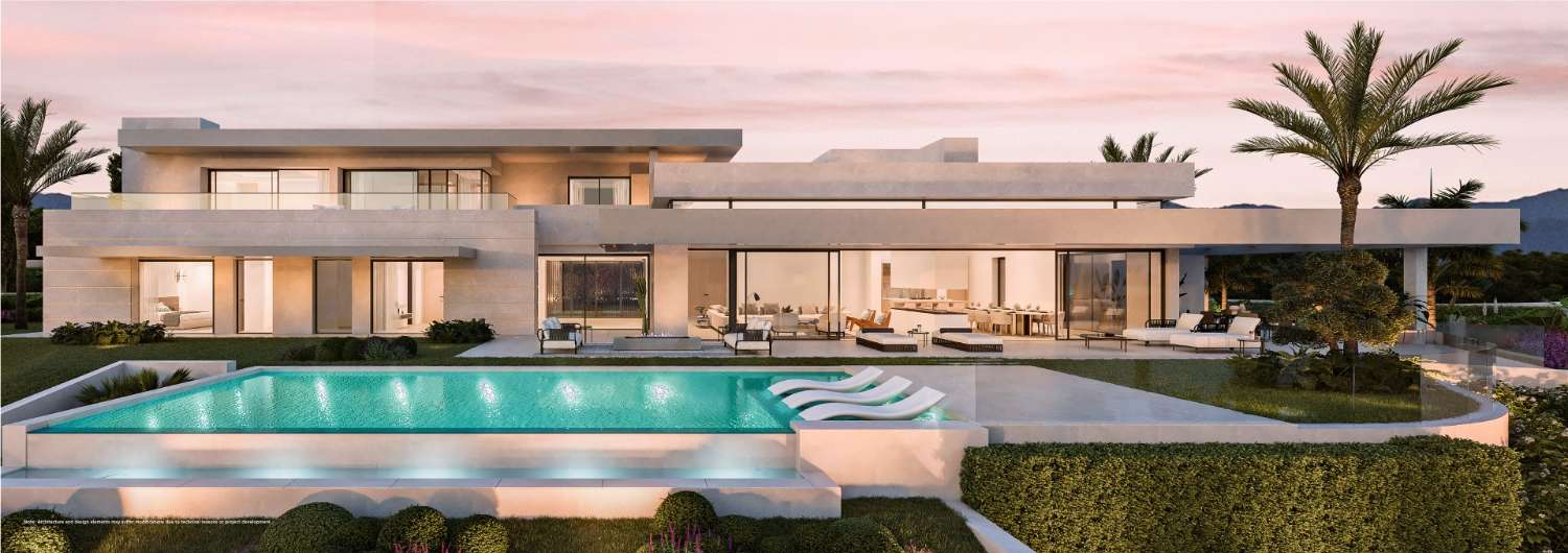 Exclusivas villas de lujo en Sierra Blanca, Marbella!