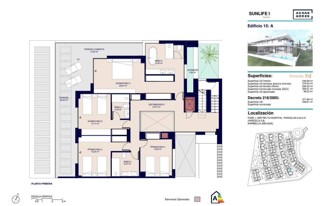 Spacieuses villas jumelées de luxe à Marbella !