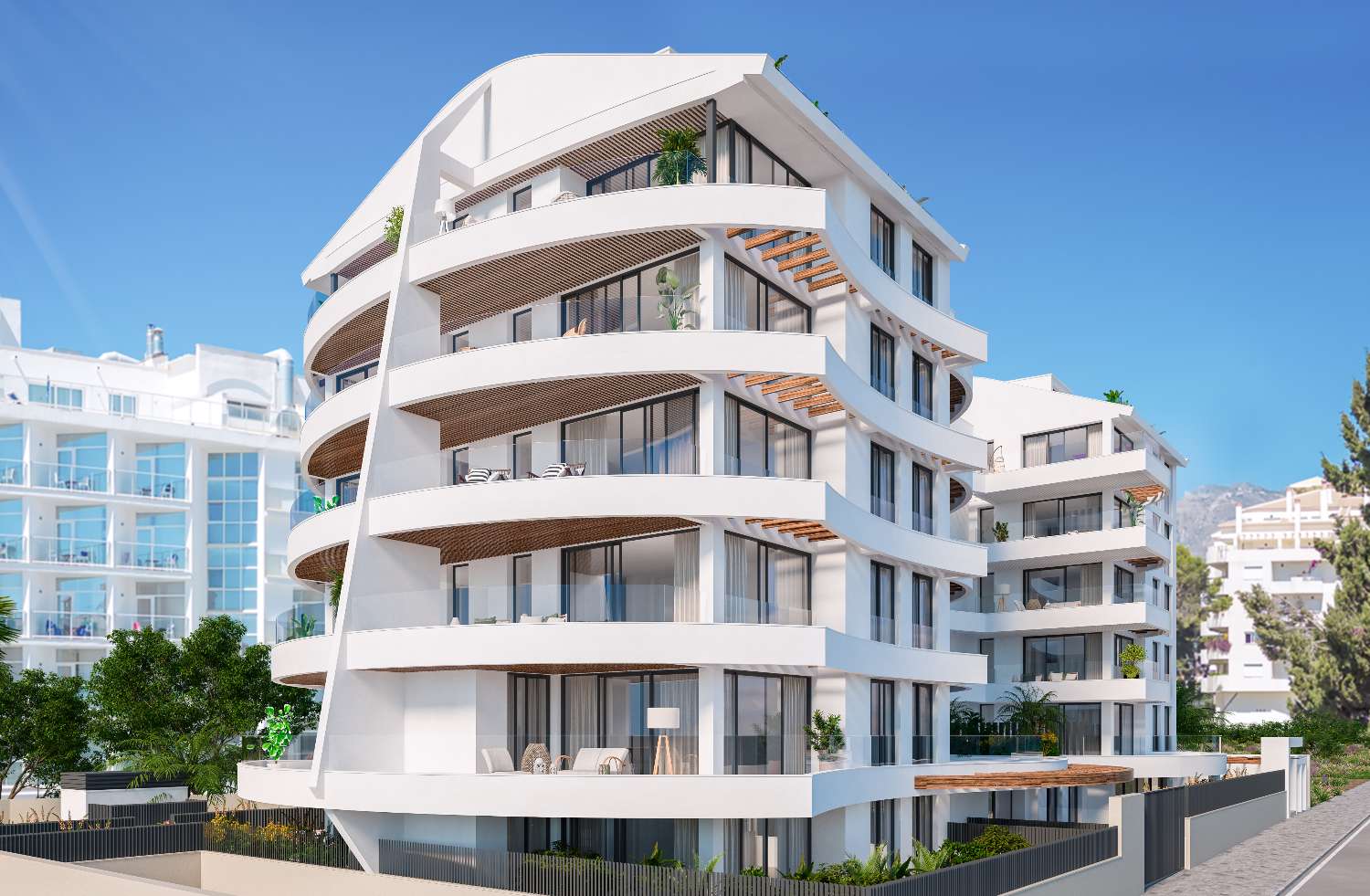Excellent new construction building just a step away from Puerto Marina, Benalmádena!