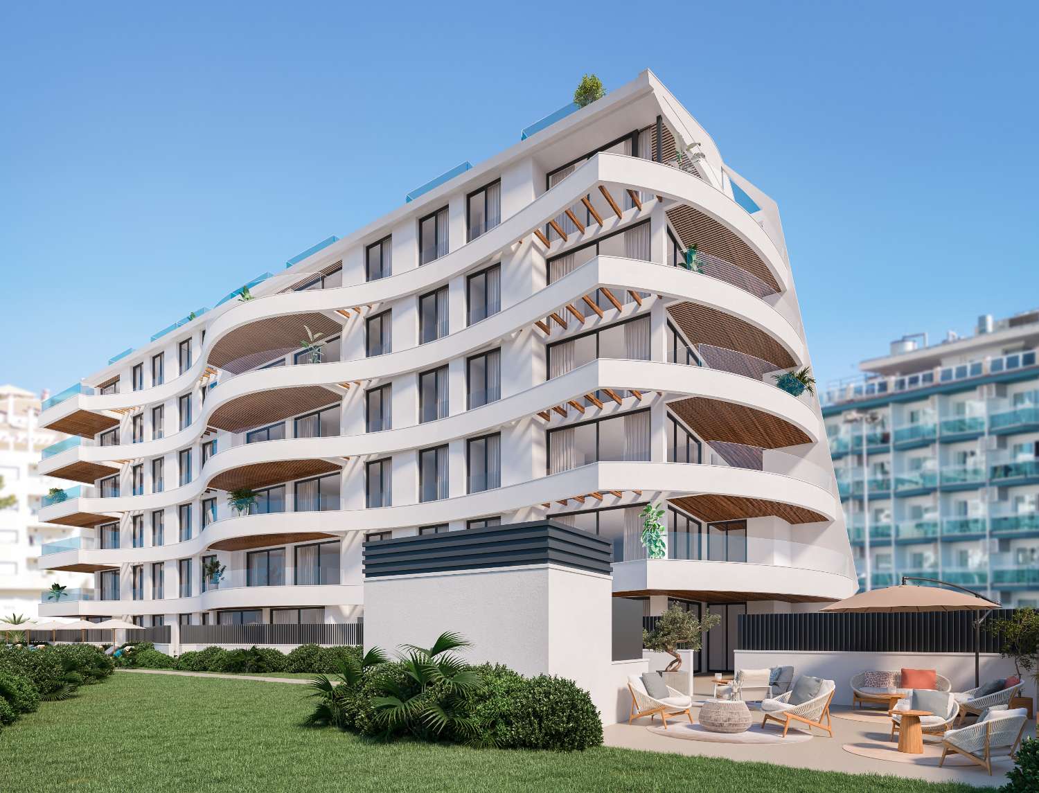 Excelente edificio de nueva construcción a un paso de Puerto Marina, Benalmádena!