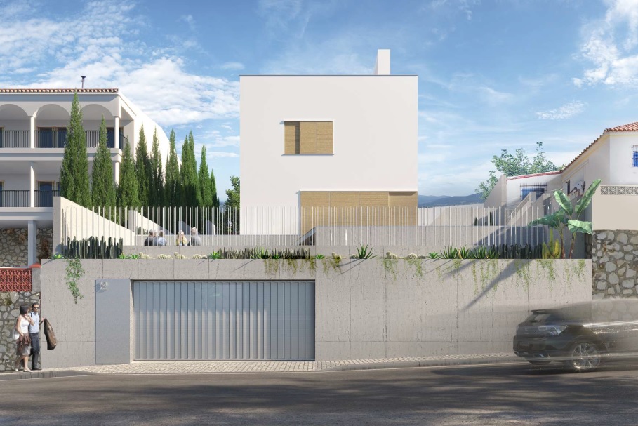 Ausgezeichnete Villa im Bau in Torreblanca, Fuengirola!