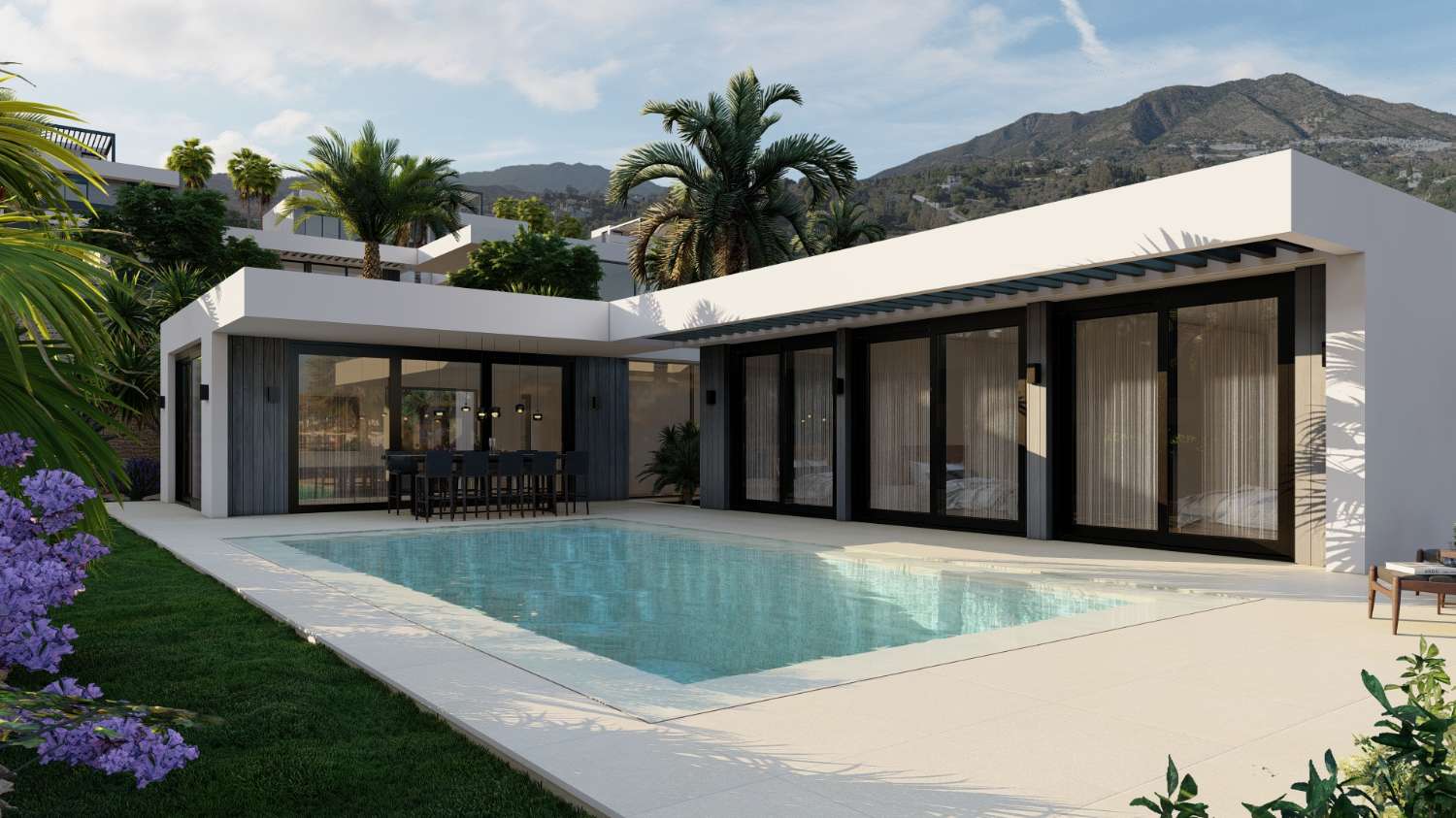 Exclusive villas with sea views in Mijas!