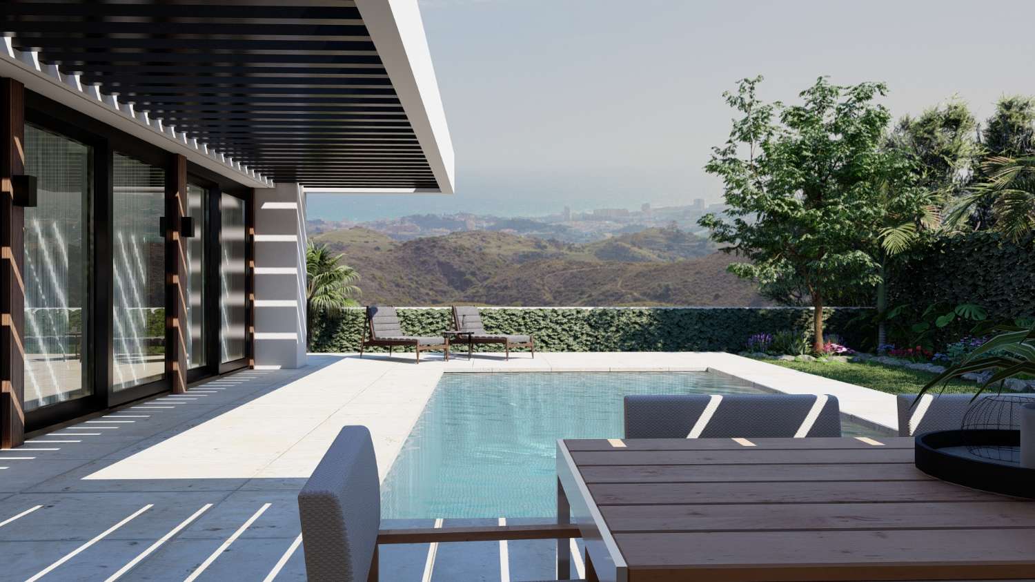 Exclusive villas with sea views in Mijas!