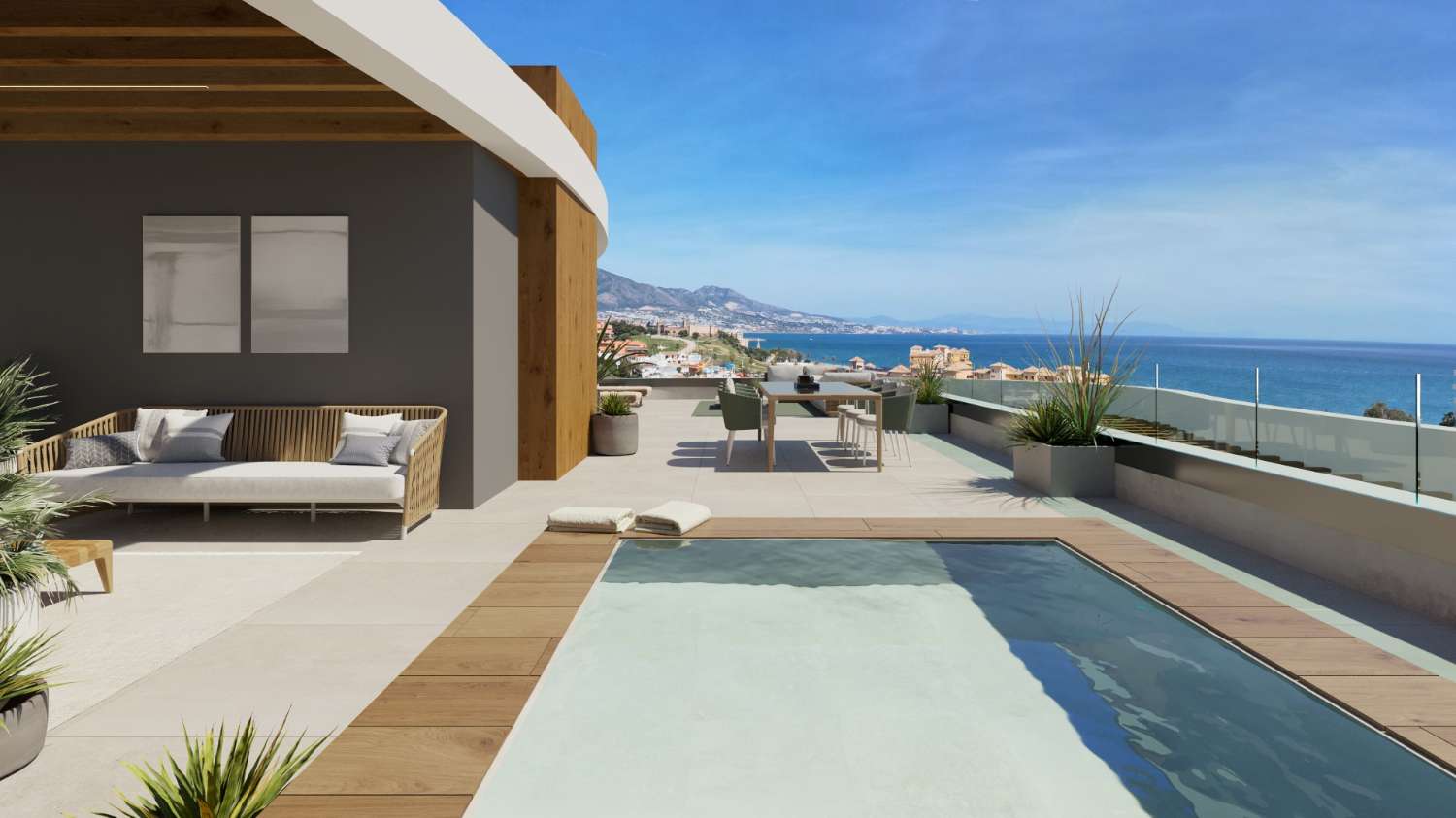 Exclusive new construction homes with sea views!