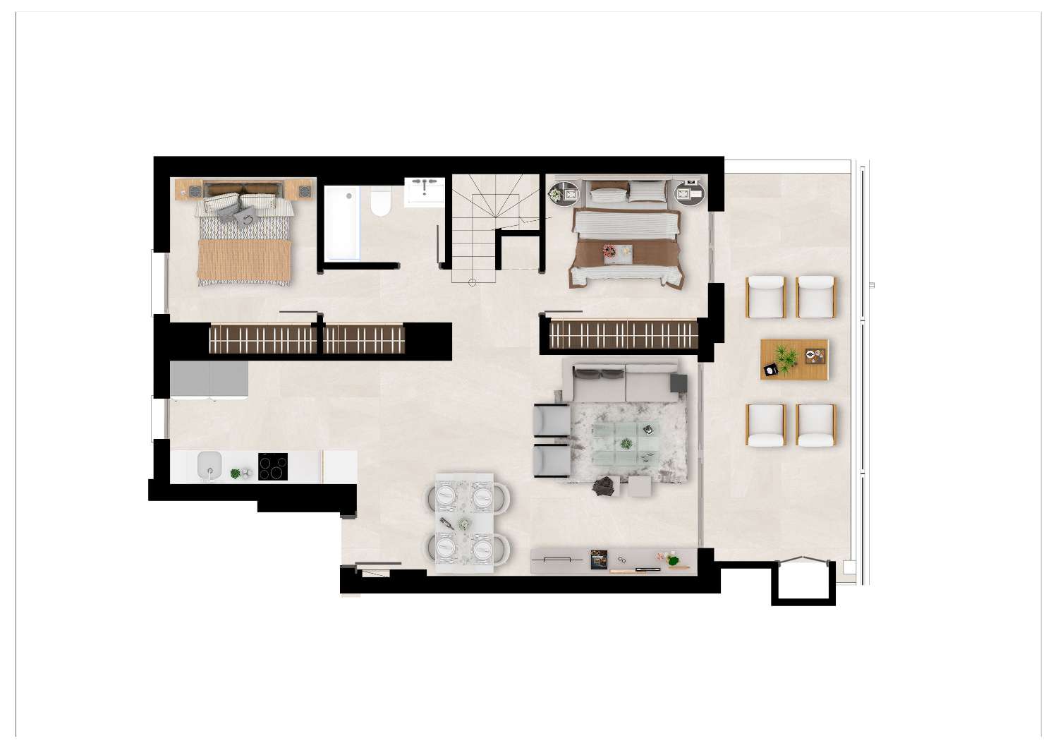 Flat te koop in La Cala Golf - Lagar Martell (Mijas)