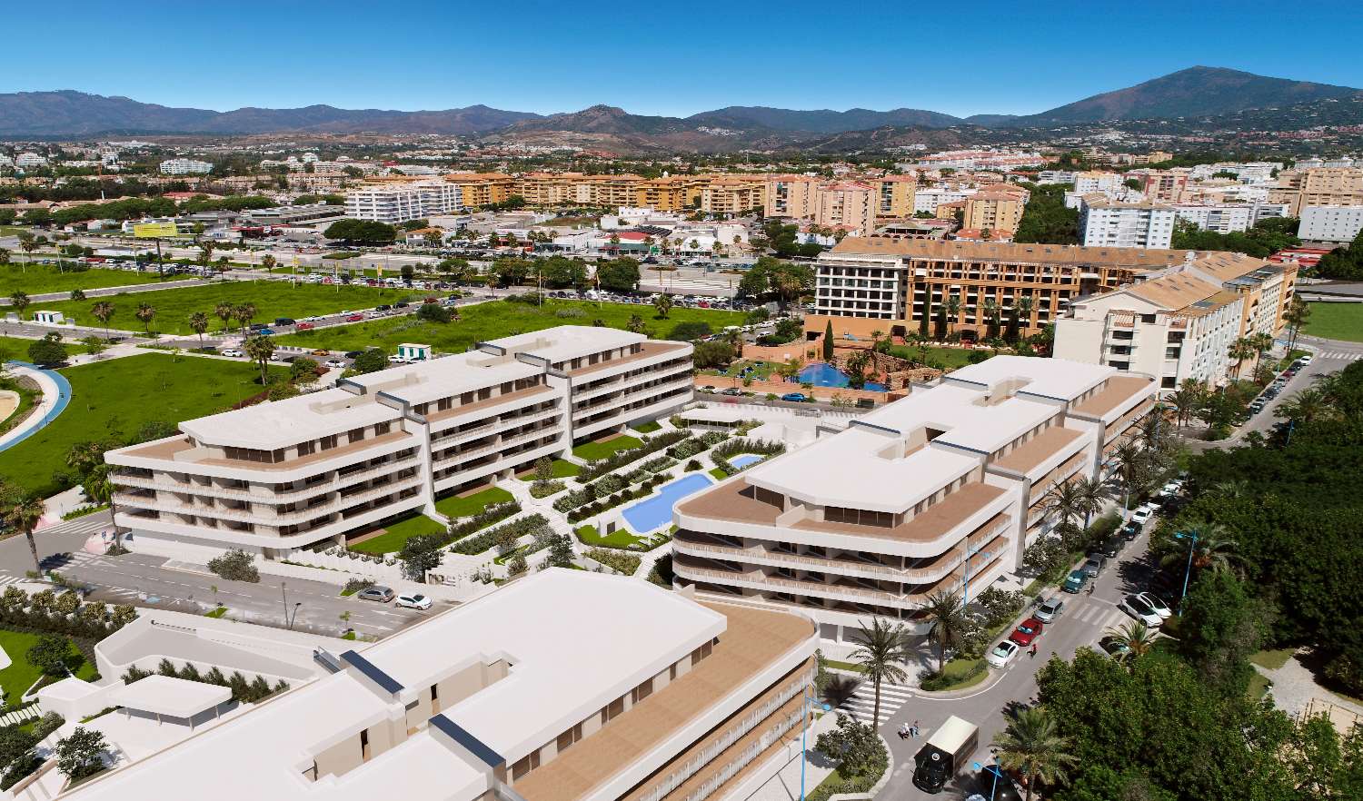 Spacious newly built apartments and penthouses near the beach and Puerto Banús!