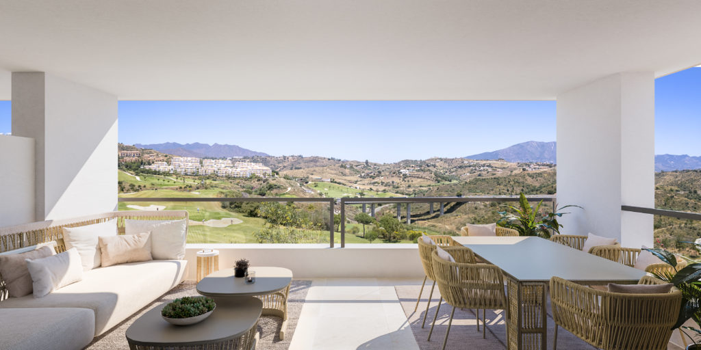 拉卡拉德米哈斯 (La Cala de Mijas) 漂亮的新建公寓！