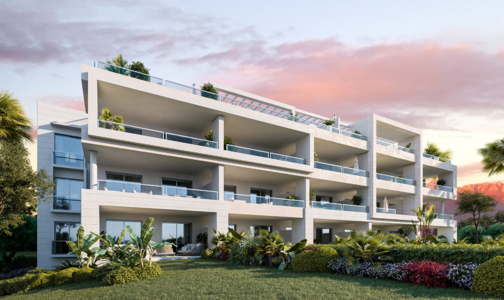拉卡拉德米哈斯 (La Cala de Mijas) 漂亮的新建公寓！