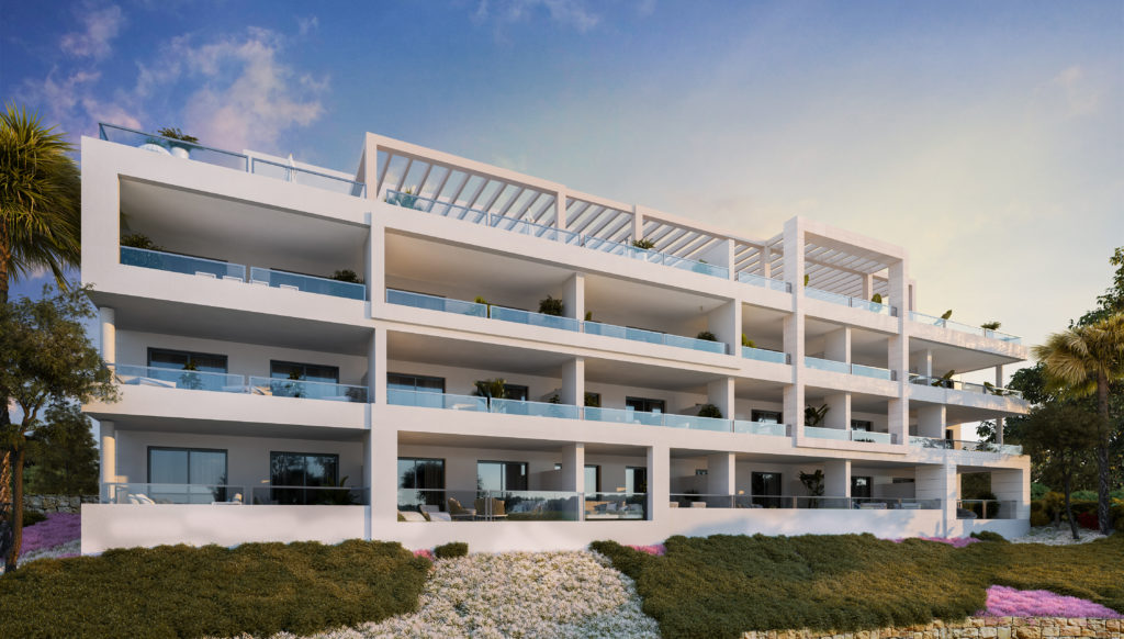 拉卡拉德米哈斯 (La Cala de Mijas) 漂亮的新建公寓！