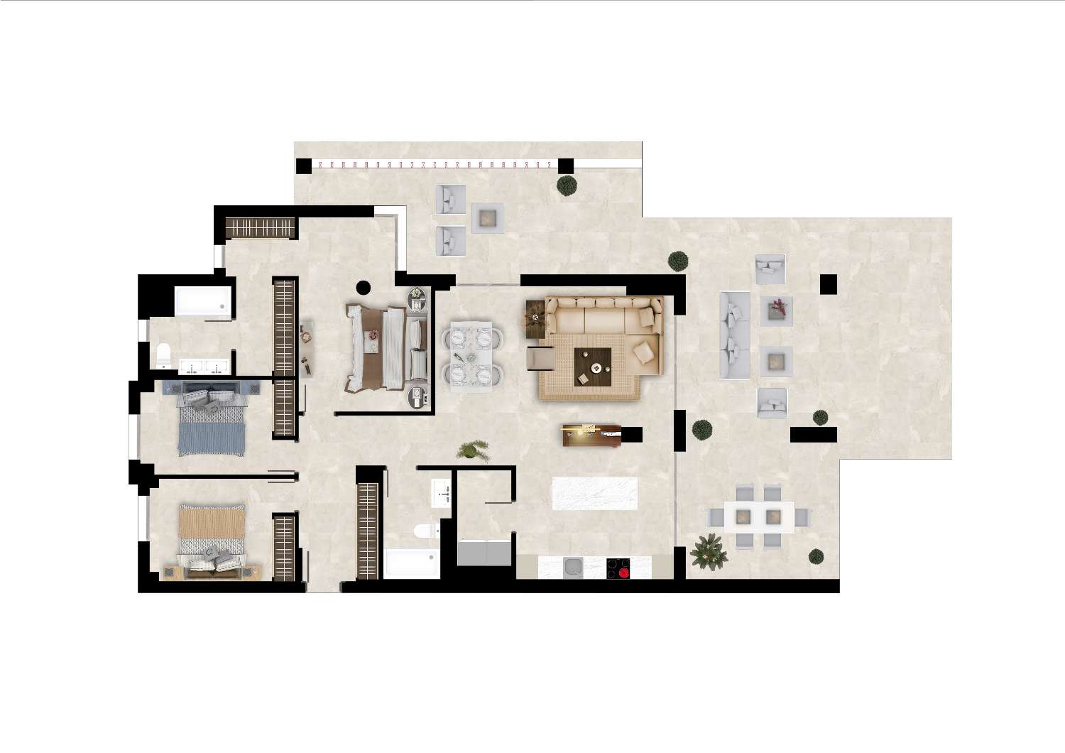 Flat te koop in El Paraíso (Benahavís)