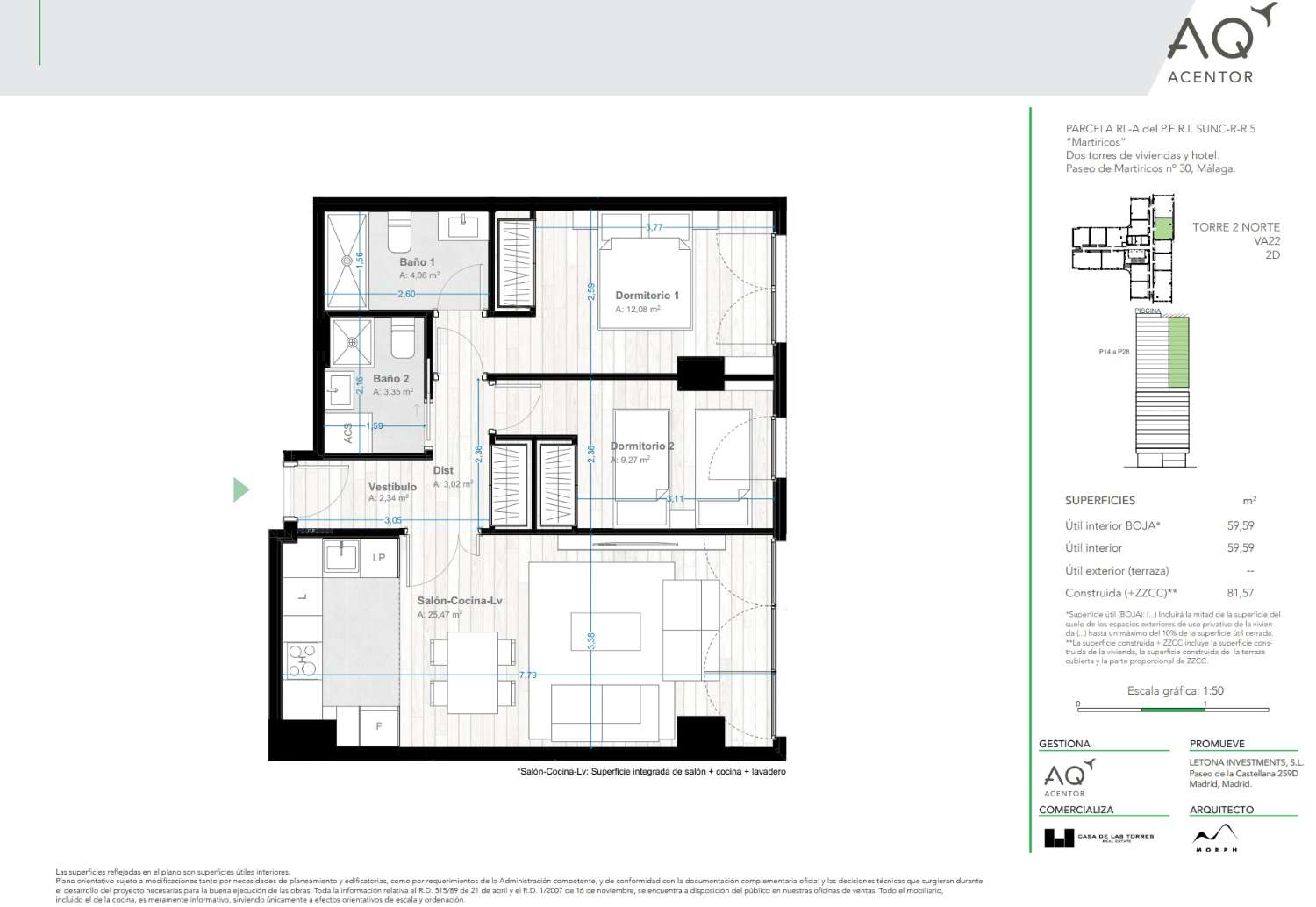 Impresionantes apartamentos con hermosas vistas en Málaga!
