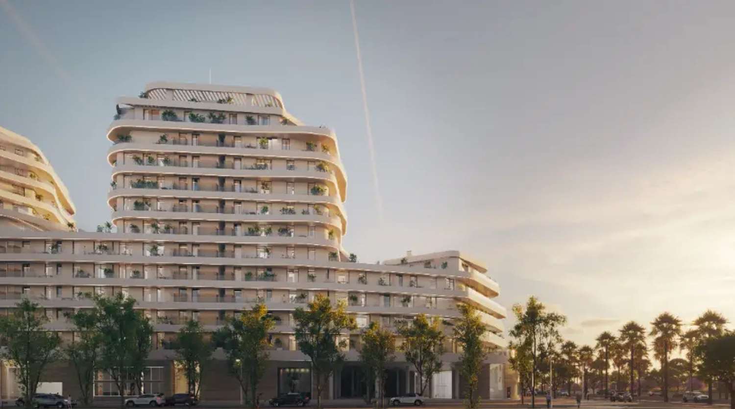 馬拉加海濱獨家新建建築！