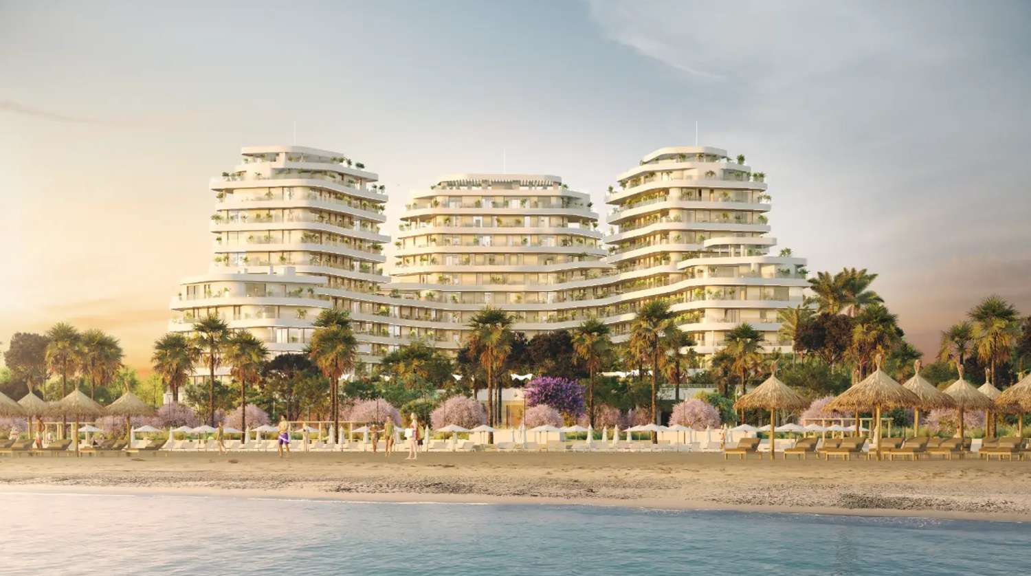馬拉加海濱獨家新建建築！