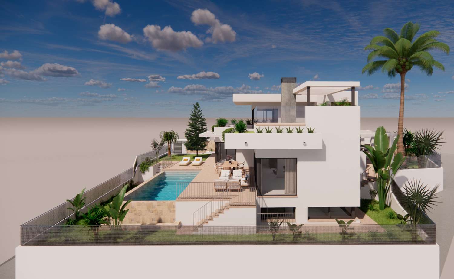 Hermosa parcela con vistas al mar y proyecto aprobado en Torremuelle!