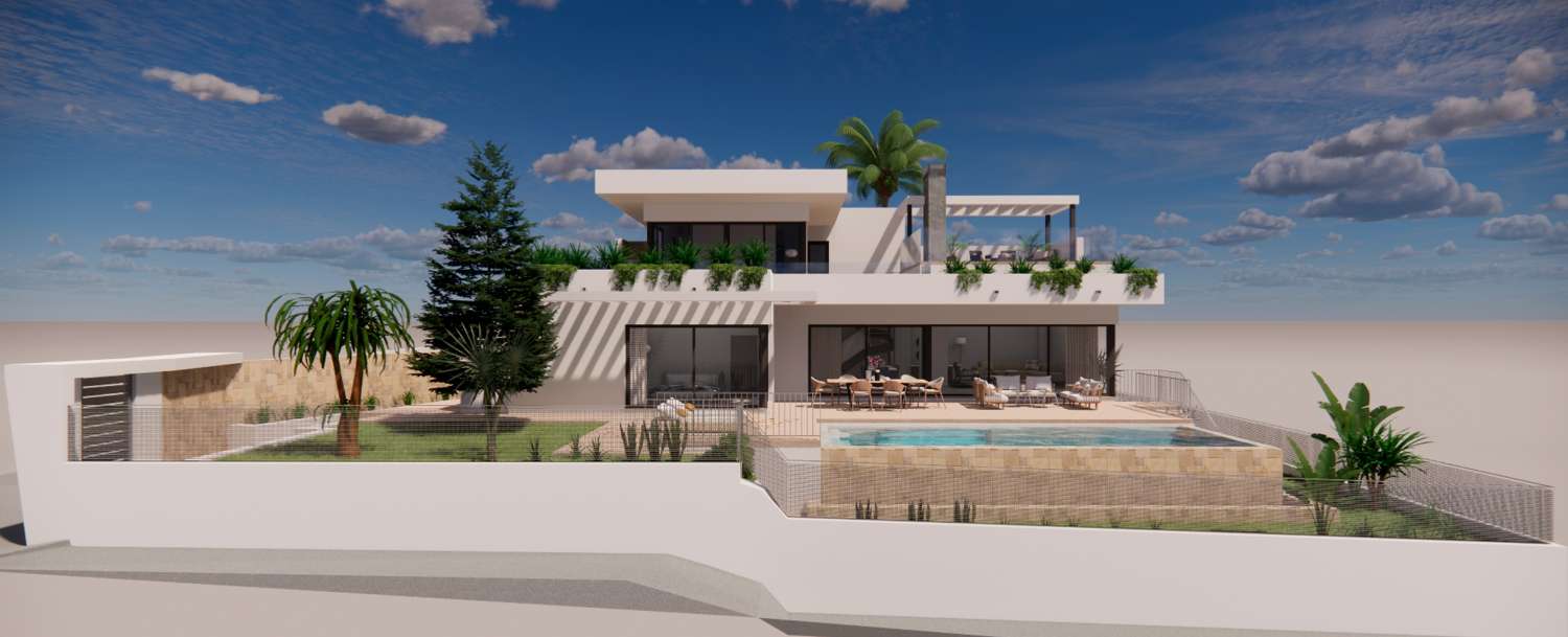 Hermosa parcela con vistas al mar y proyecto aprobado en Torremuelle!