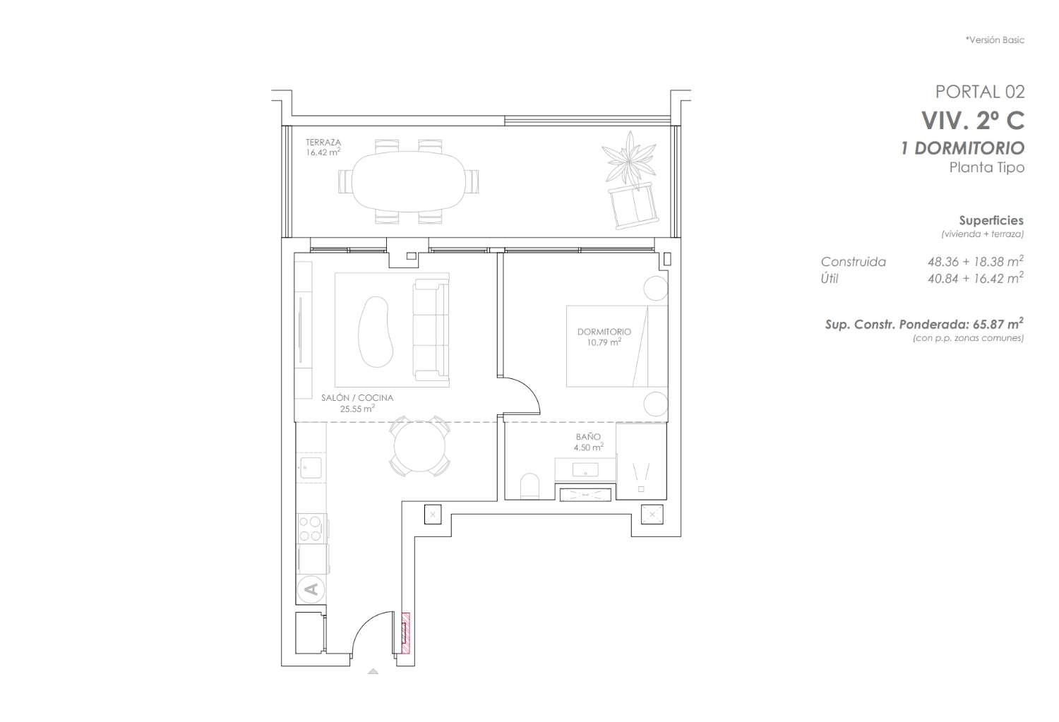 Fantastic new development in Los Pacos with sea views!