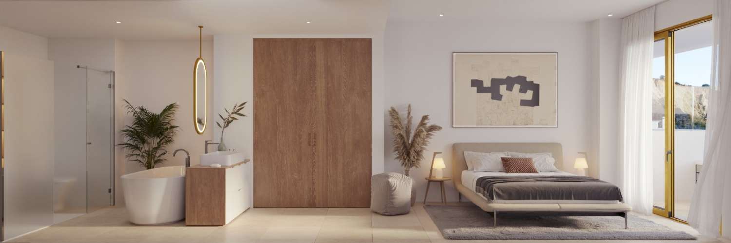 Fantastic new development in Los Pacos with sea views!