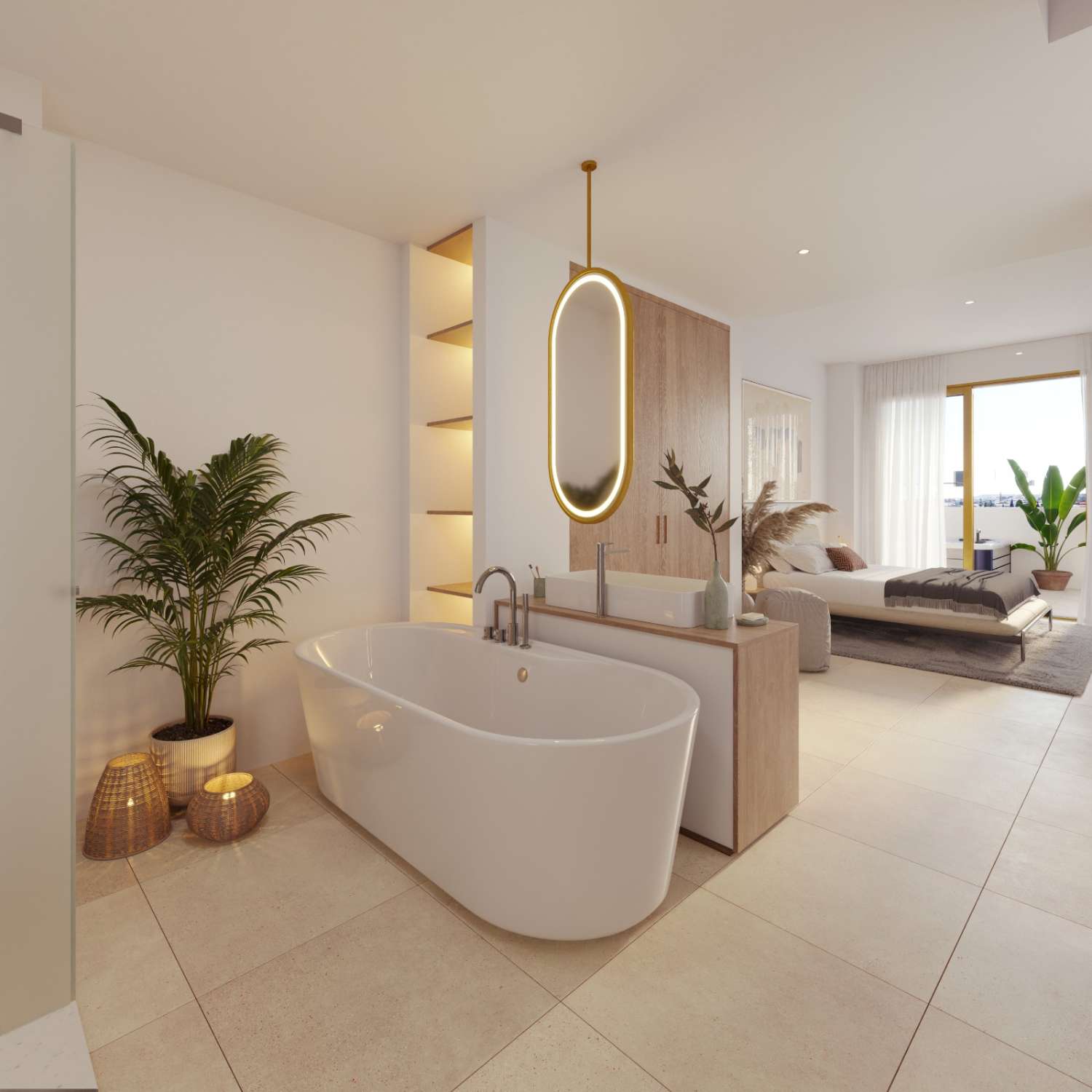 Fantastic new development in Los Pacos with sea views!