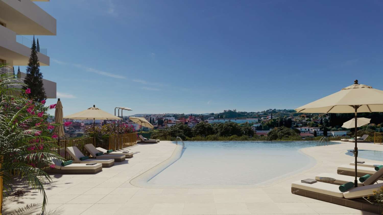 Fantastic new development in Los Pacos with sea views!